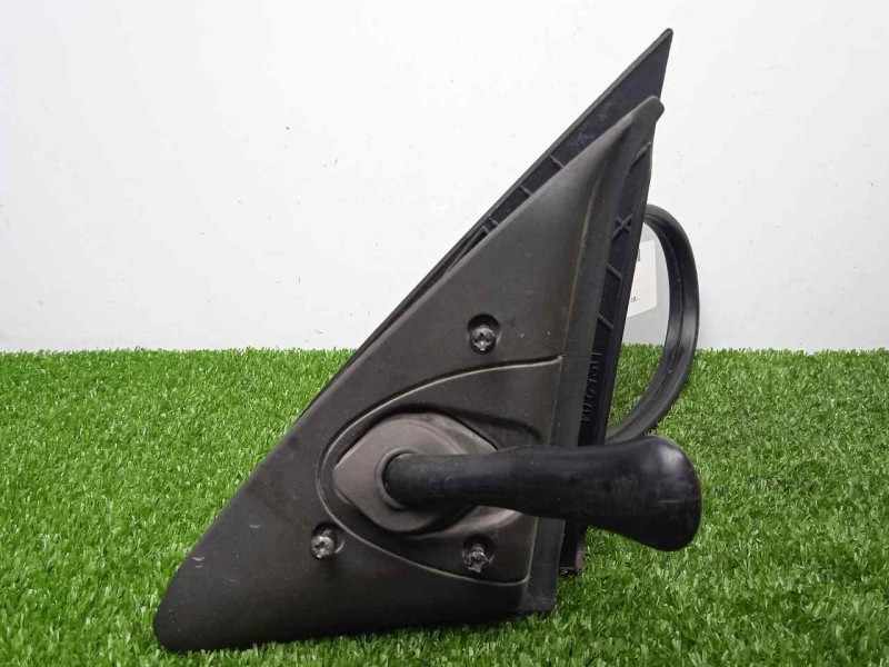 Recambio de retrovisor derecho para fiat seicento (187) 1.1 referencia OEM IAM  MANUAL NEGRO.PLASTICO