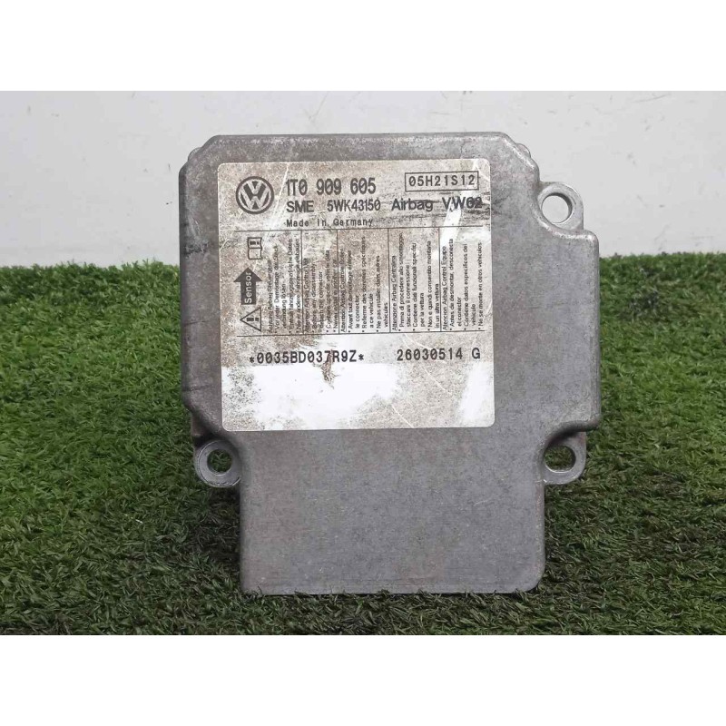 Recambio de centralita airbag para volkswagen touran (1t1) 1.9 tdi referencia OEM IAM 1T0909605-5WK43150 SIEMENS 