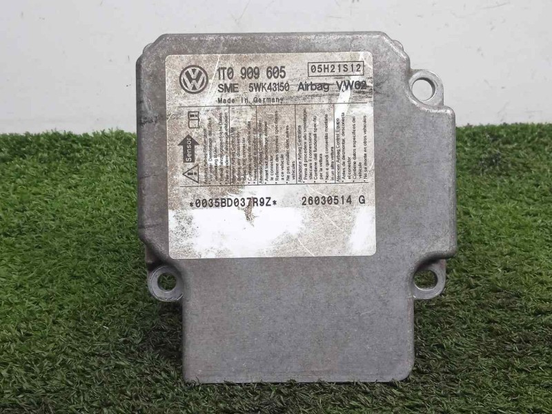 Recambio de centralita airbag para volkswagen touran (1t1) 1.9 tdi referencia OEM IAM 1T0909605-5WK43150 SIEMENS 