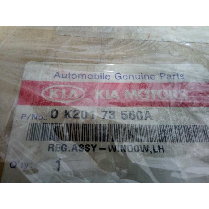 Recambio de elevalunas trasero izquierdo para kia sephia 1.5 cat referencia OEM IAM 0K20173560A NUEVO 