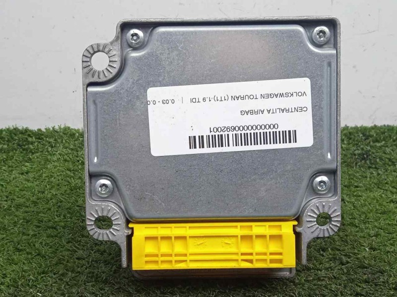 Recambio de centralita airbag para volkswagen touran (1t1) 1.9 tdi referencia OEM IAM 1T0909605-5WK43150 SIEMENS 