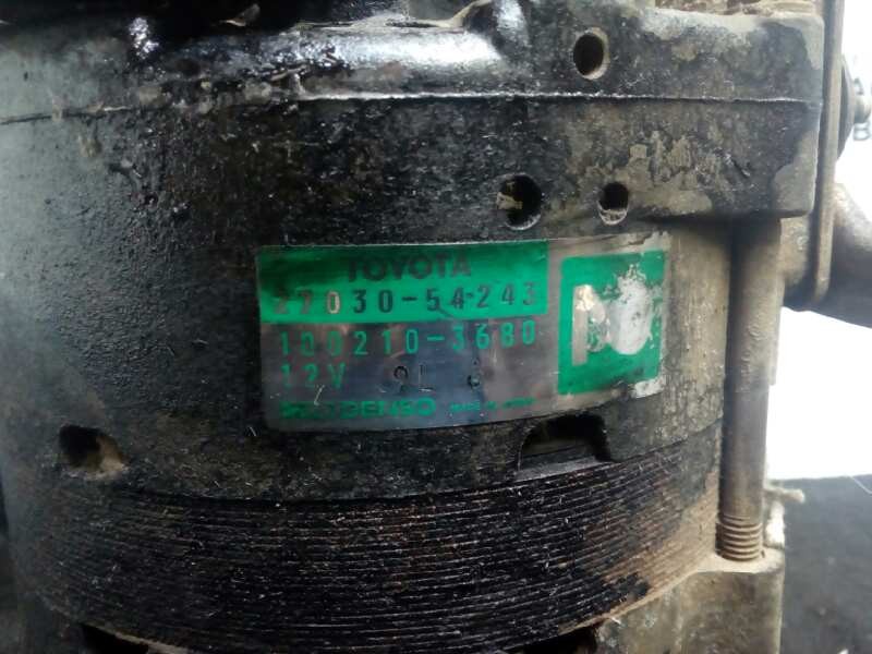 Recambio de alternador para toyota hilux 2.4d referencia OEM IAM 2703054243-1002103680 CON.DEPRESOR 55 AH