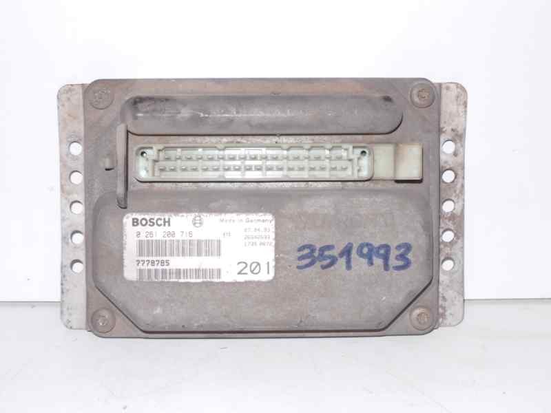 Recambio de centralita motor uce para lancia y10 1.1 cat referencia OEM IAM 0261200716-7778785  