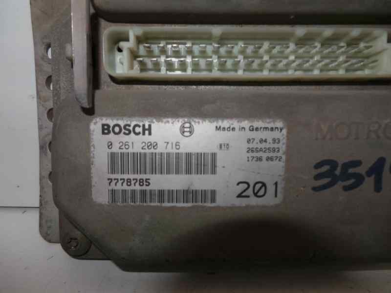 Recambio de centralita motor uce para lancia y10 1.1 cat referencia OEM IAM 0261200716-7778785  