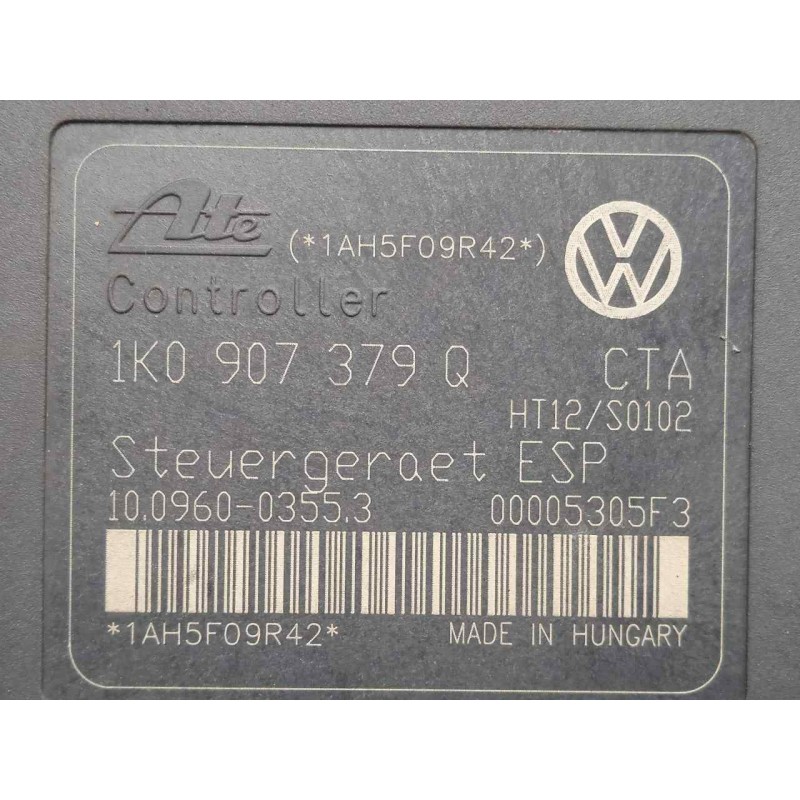 Recambio de abs para seat leon (1p1) 2.0 tdi referencia OEM IAM 1K0907379Q-10096003553-1K0614517N-10020601814 ATE 