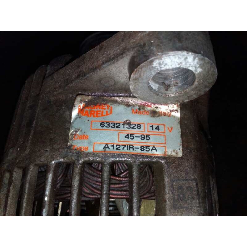 Recambio de alternador para fiat brava (182) 1.6 16v cat referencia OEM IAM 63321328 MAGNETI MARELLI 85A