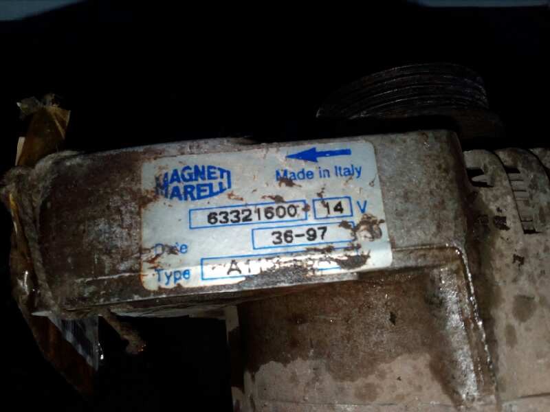 Recambio de alternador para fiat punto berl. (176) 1.6 cat referencia OEM IAM 63321600 MAGNETI MARELLI 60A