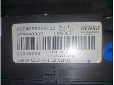 Recambio de mando climatizador para citroën c-elysée 1.6 blue-hdi fap referencia OEM IAM 96746550ZD-96746550ZD00-5P4440000 2.ENC 2