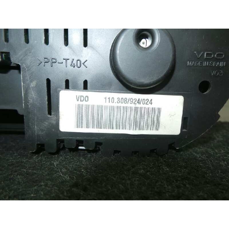 Recambio de cuadro instrumentos para seat ibiza (6k1) 1.4 16v referencia OEM IAM 110308924024-6K0920801AX 6K1 VDO