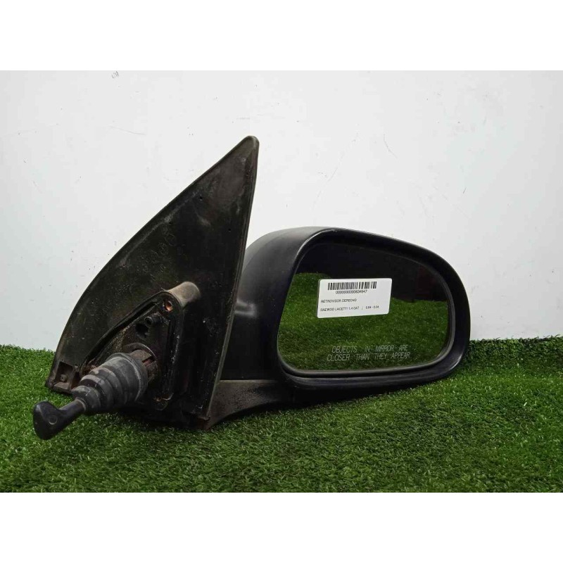 Recambio de retrovisor derecho para daewoo lacetti 1.4 cat referencia OEM IAM SINREFERENCIA MANUAL NEGRO