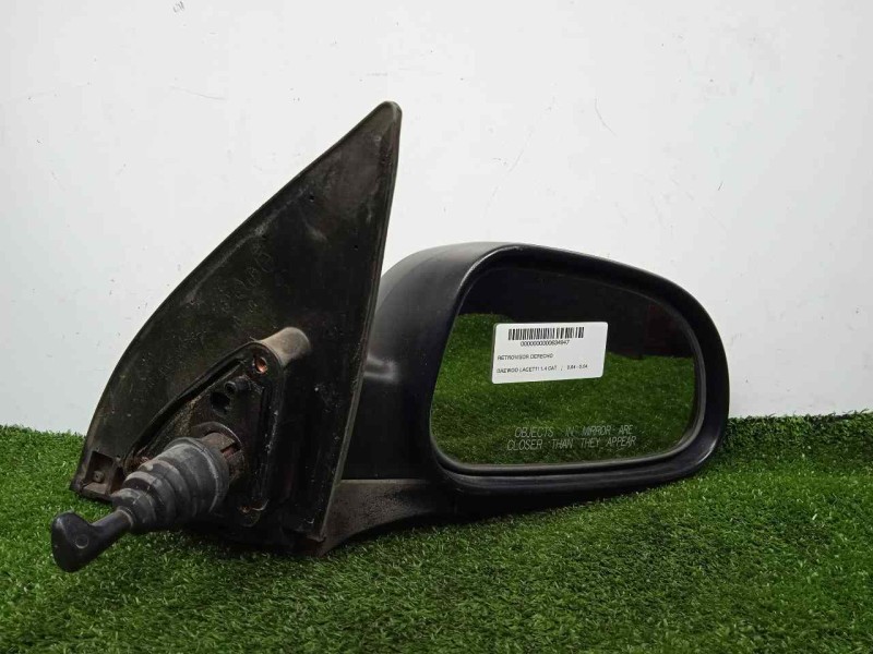 Recambio de retrovisor derecho para daewoo lacetti 1.4 cat referencia OEM IAM SINREFERENCIA MANUAL NEGRO