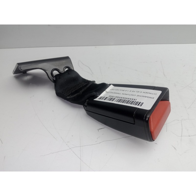Recambio de enganche cinturon trasero izquierdo para citroën c-elysée 1.6 blue-hdi fap referencia OEM IAM   