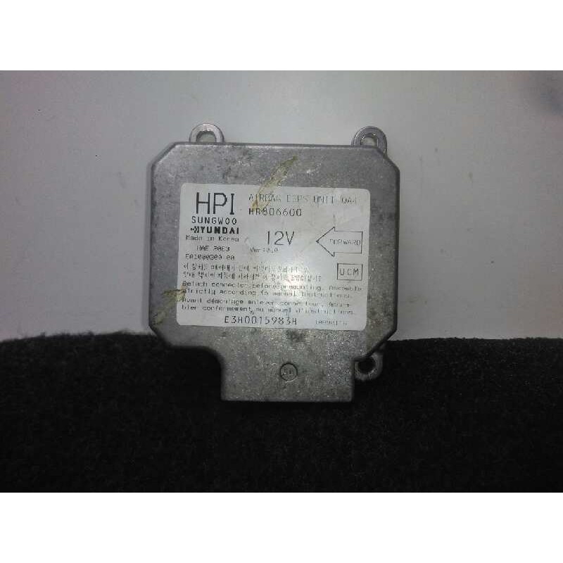 Recambio de centralita airbag para mitsubishi galloper (hyundai) 2.5 turbodiesel referencia OEM IAM HR806600-HAE20E3-EA100030000