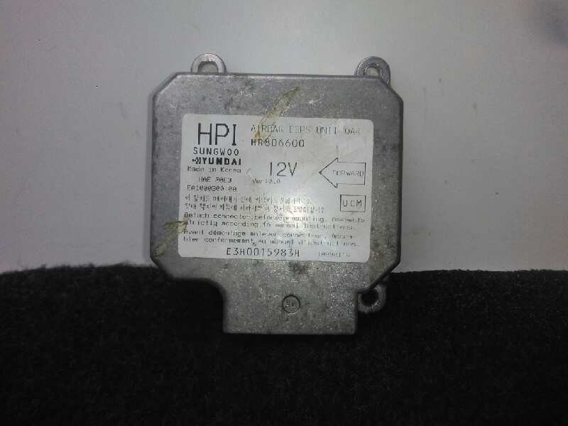 Recambio de centralita airbag para mitsubishi galloper (hyundai) 2.5 turbodiesel referencia OEM IAM HR806600-HAE20E3-EA100030000