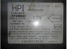 Recambio de centralita airbag para mitsubishi galloper (hyundai) 2.5 turbodiesel referencia OEM IAM HR806600-HAE20E3-EA100030000 2