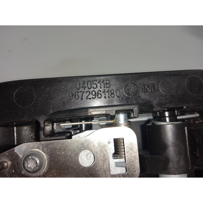 Recambio de maneta exterior trasera izquierda para peugeot 308 1.6 hdi fap referencia OEM IAM 9672961180  