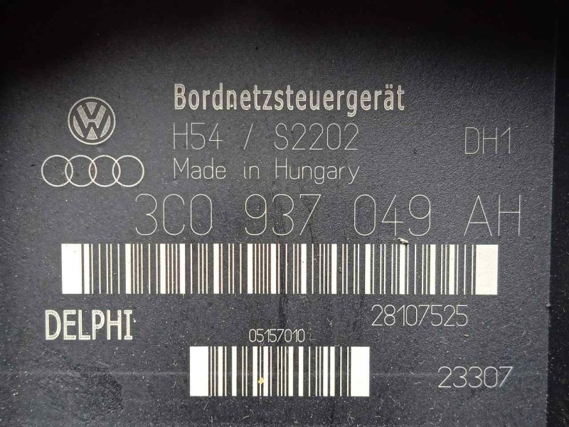 Recambio de caja reles / fusibles para seat altea (5p1) 1.9 tdi referencia OEM IAM 3C0937049-3C0937049AH-28107525  