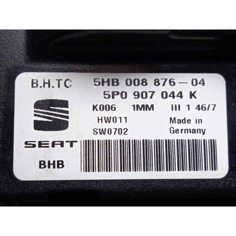 Recambio de mando climatizador para seat altea (5p1) 1.9 tdi referencia OEM IAM 5P0907044K  