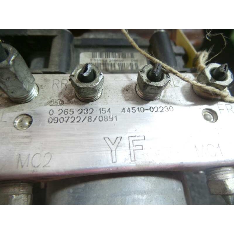 Recambio de abs para toyota auris 1.4 turbodiesel cat referencia OEM IAM 0265232154-4451002230-0265800827 BOSCH 