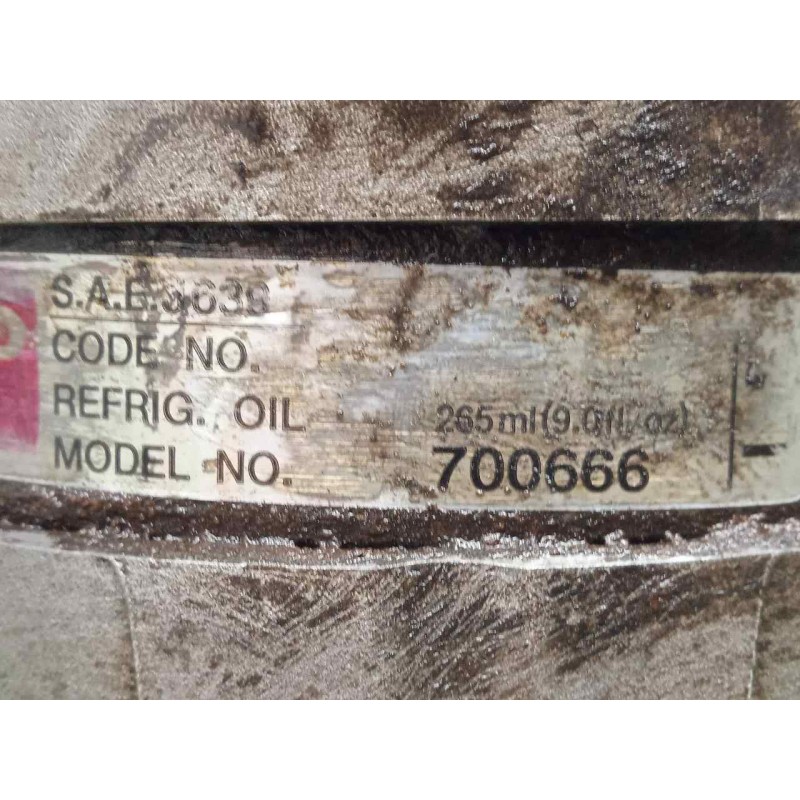 Recambio de compresor aire acondicionado para daewoo nubira berlina 1.6 cat referencia OEM IAM 700666 DAEWOO - 6.CANALES V5