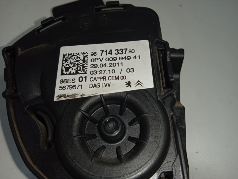 Recambio de potenciometro pedal para peugeot 308 1.6 hdi fap referencia OEM IAM 9671433780-6PV00994941  