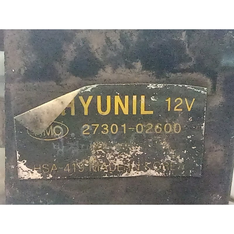 Recambio de bobina encendido para hyundai atos prime (mx) 1.0 cat referencia OEM IAM 2730102600  