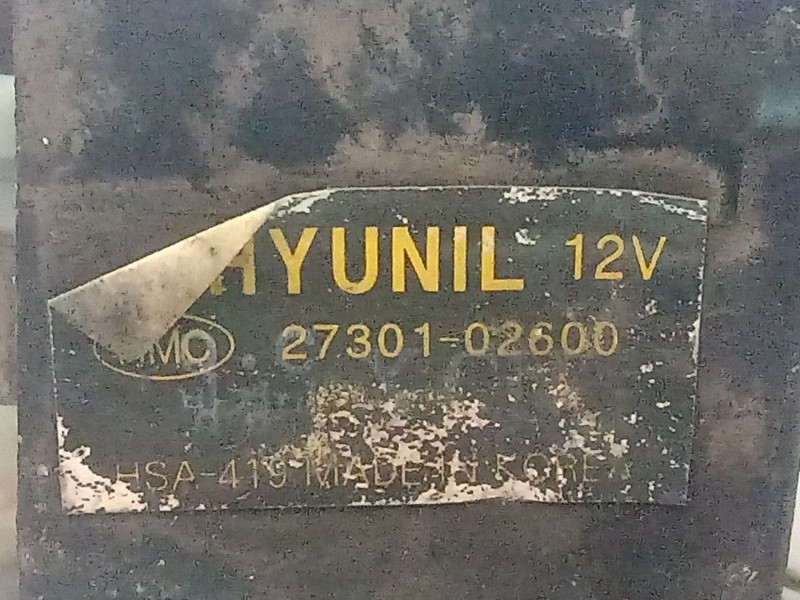 Recambio de bobina encendido para hyundai atos prime (mx) 1.0 cat referencia OEM IAM 2730102600  