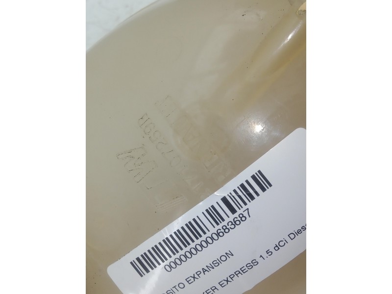 Recambio de deposito expansion para dacia dokker express 1.5 dci diesel fap cat referencia OEM IAM 217107259R  