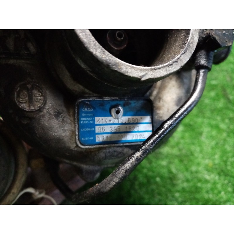 Recambio de turbocompresor para citroën xsara berlina 1.9 turbodiesel referencia OEM IAM 53149707024-K14215690-963951820  