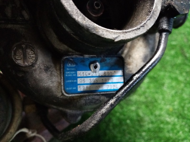 Recambio de turbocompresor para citroën xsara berlina 1.9 turbodiesel referencia OEM IAM 53149707024-K14215690-963951820  