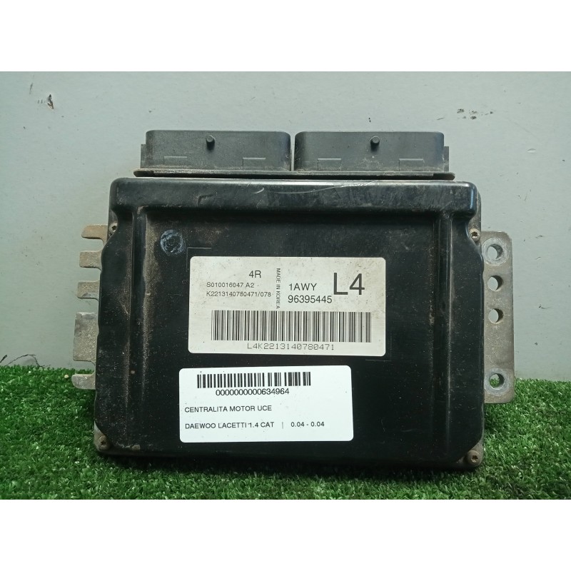 Recambio de centralita motor uce para daewoo lacetti 1.4 cat referencia OEM IAM S010016047-96395445  