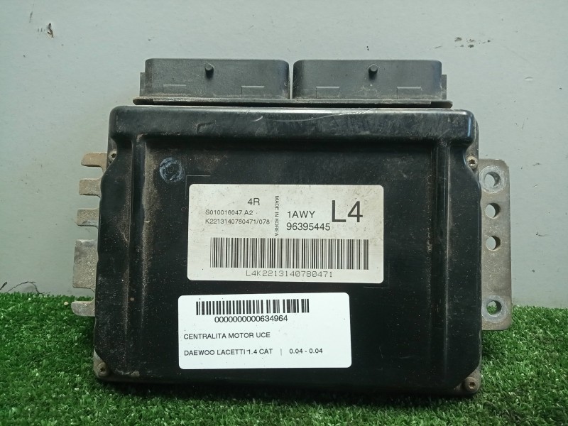 Recambio de centralita motor uce para daewoo lacetti 1.4 cat referencia OEM IAM S010016047-96395445  