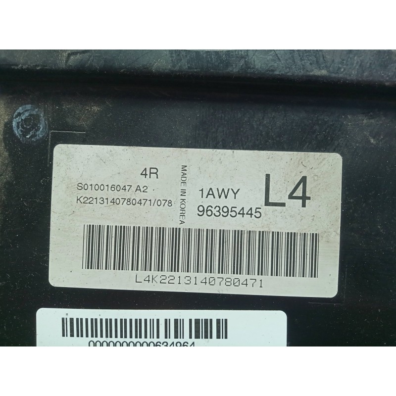 Recambio de centralita motor uce para daewoo lacetti 1.4 cat referencia OEM IAM S010016047-96395445  
