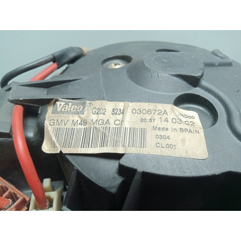 Recambio de motor calefaccion para peugeot partner (s1) 2.0 hdi cat referencia OEM IAM 030672A  Ø DIAMETRO: 145MM