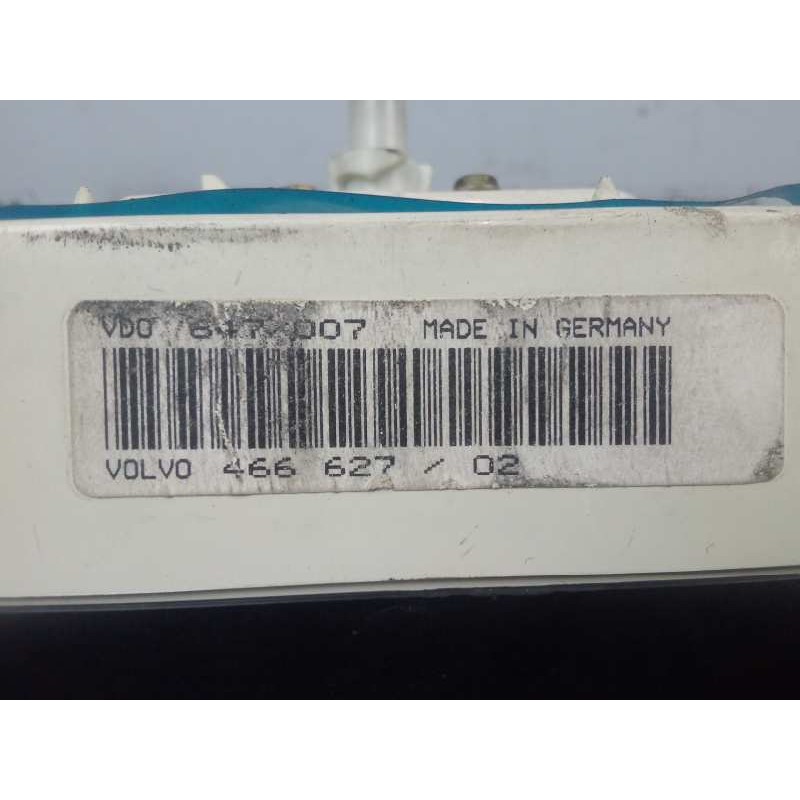 Recambio de cuadro instrumentos para volvo serie 440 1.7 referencia OEM IAM 46662702-617007 VDO 