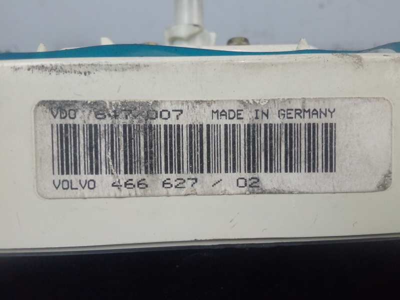Recambio de cuadro instrumentos para volvo serie 440 1.7 referencia OEM IAM 46662702-617007 VDO 
