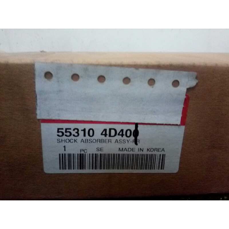 Recambio de amortiguador trasero izquierdo para kia carnival 2.9 crdi cat referencia OEM IAM 533104D400 NUEVO 