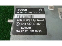 Recambio de centralita motor uce para mercedes-benz clase c (w202) berlina 2.5 diesel cat referencia OEM IAM 0281001203-01454560 2