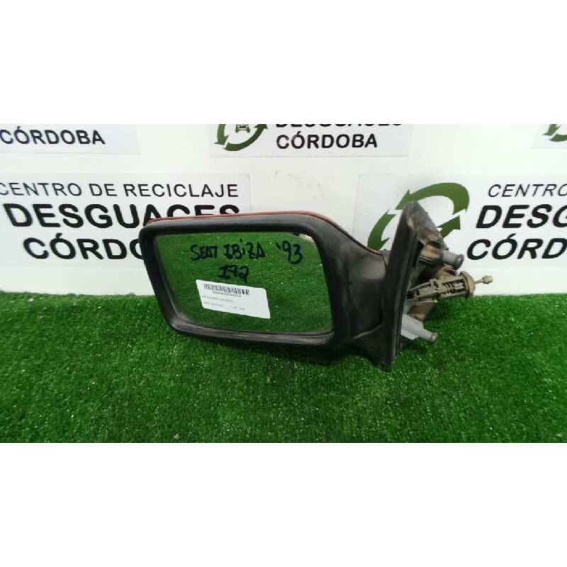 Recambio de retrovisor izquierdo para seat ibiza (6k) referencia OEM IAM  93-99 - MANUAL NARANJA - MANUAL