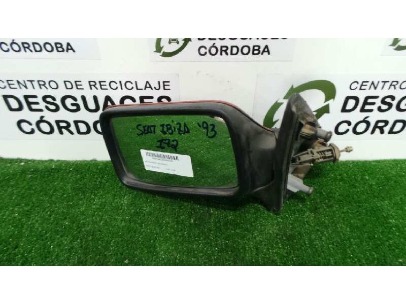 Recambio de retrovisor izquierdo para seat ibiza (6k) referencia OEM IAM  93-99 - MANUAL NARANJA - MANUAL
