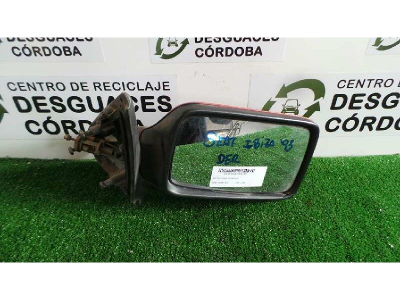 Recambio de retrovisor derecho para seat ibiza (6k) referencia OEM IAM  93-99 - MANUAL NARANJA