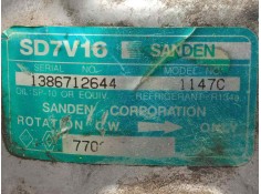 Recambio de compresor aire acondicionado para renault clio i fase i+ii (b/c57) 1.4 referencia OEM IAM SD7V161147C SANDEN - 5.CAN 2