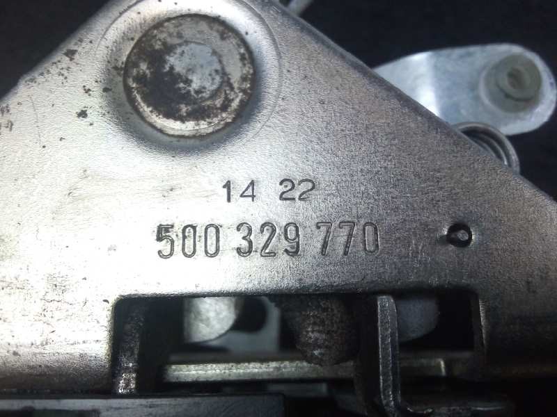 Recambio de cerradura puerta lateral derecha para iveco daily ka 3.0 diesel cat referencia OEM IAM 500329770  