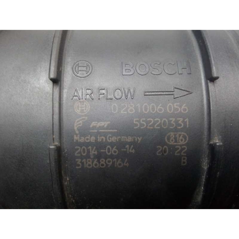 Recambio de caudalimetro para iveco daily ka 3.0 diesel cat referencia OEM IAM 0281006056-55220331 BOSCH 4.PINES