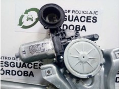 Recambio de elevalunas trasero derecho para toyota auris 1.3 16v cat referencia OEM IAM 857200D120-973581100-AV2621002340 07-13  2