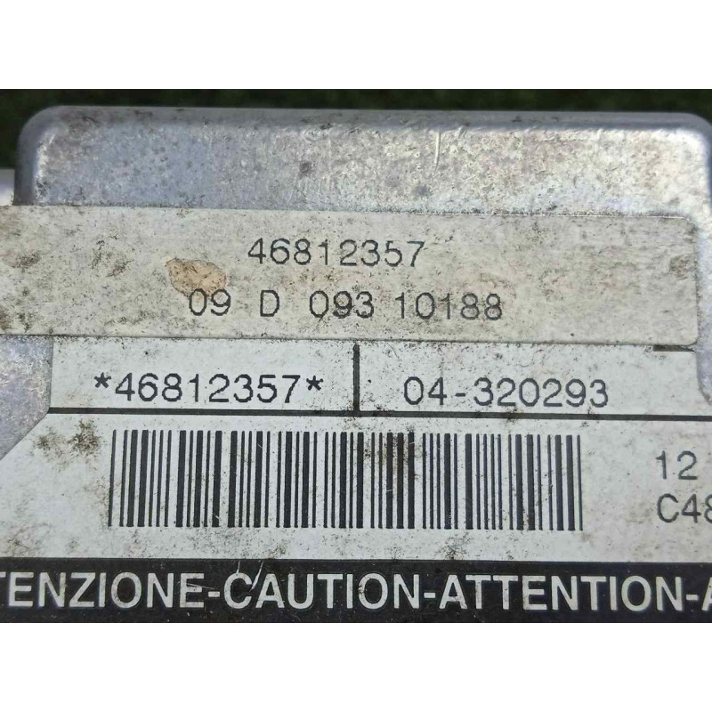 Recambio de centralita airbag para lancia lybra berlina 1.9 turbodiesel cat referencia OEM IAM 46812357-46812357  