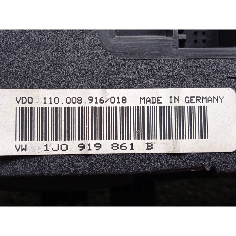Recambio de cuadro instrumentos para volkswagen golf iv berlina (1j1) 1.9 tdi referencia OEM IAM 110008916018-1J0919861B  