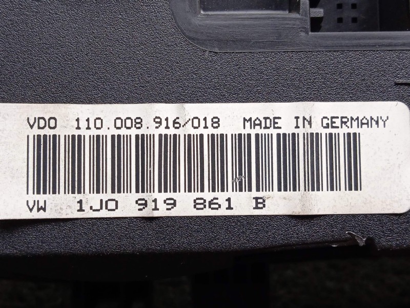 Recambio de cuadro instrumentos para volkswagen golf iv berlina (1j1) 1.9 tdi referencia OEM IAM 110008916018-1J0919861B  