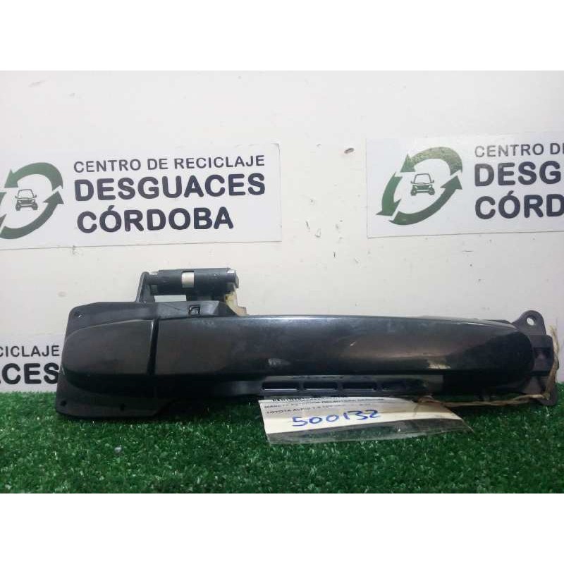 Recambio de maneta exterior delantera derecha para toyota auris 1.3 16v cat referencia OEM IAM   