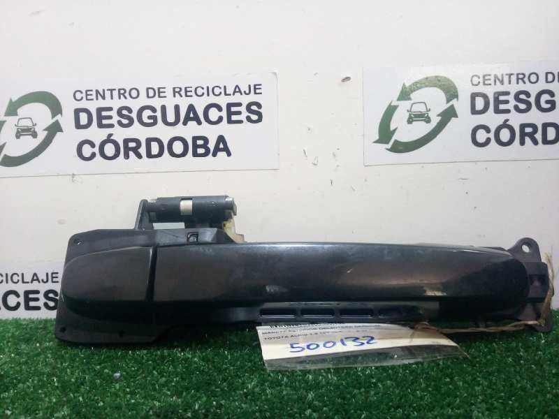 Recambio de maneta exterior delantera derecha para toyota auris 1.3 16v cat referencia OEM IAM   